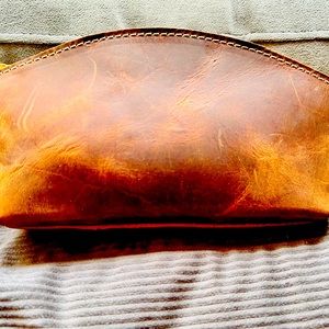 Portland Leather Eclipse Makeup or Accessories Bag